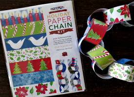 paper chain kit from messy bed studio